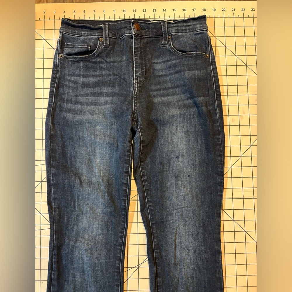 Cosmic Blue Love by Pistola Women’s Size 29 Dark Wash High Rise Bootcut Jeans - Picture 2 of 9